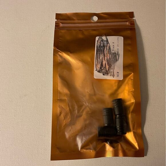 Toyota TRD valve Stem caps in Black set of 4 NWT - Picture 4 of 4